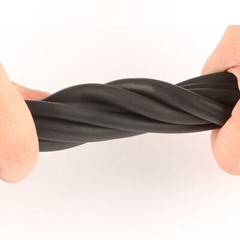 Diameter 5mm To 20mm Round Sponge Cord Black Foam EPDM Rubber Gasket Trim Seal