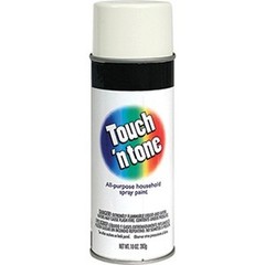 Derusto 55274830 12oz Gloss White Touch ‘n Tone All Purpose Spray Paint-1PK