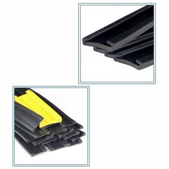 Rubber Double U-Shaped Sealing Strip Edging Trim Seals Gasket Edge Protector