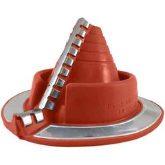 3/4″ to 2-3/4″ RF901RE RETROFIT – Red Silicone Flexible Pipe Flashing Dektite