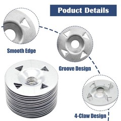 200 Pcs Foam Board 28 mm/ 1.1 inches, 5.8 0.23 M4.2*50mm, silver