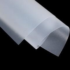 Polypropylene Plastic Thin Sheet PP Sheet Frosted Translucent Thickness 0,3~2mm