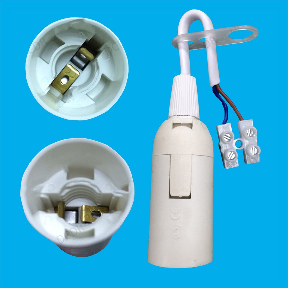 Small Edison Screw SES E14 Light Bulb Lamp Holder Socket With Terminal Block M10