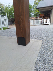 Adjustable Heavy Duty 8X8 Post Beam Base Kit – 2 Pack, USA Made