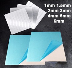 Aluminium Sheet Plate Flat 1/1.5/2/3/4/5/6mm Thickness Multiple Sizes