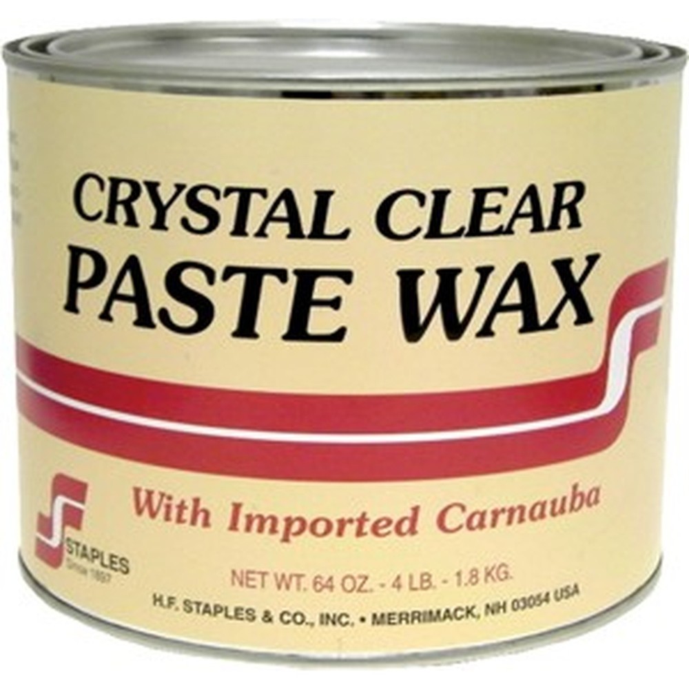 H. F. Staples 212 4lb Clear Paste Wax-1PK