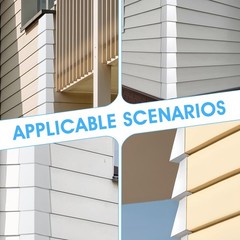 6 Pcs Aluminum Siding Corners 8 Inch Outside Siding Corner Caps Smooth Siding…