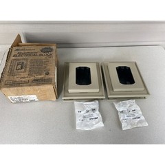 2 Pack Mid-America 9320 MountMaster Electrical Blocks 7″ x 8″ Color 097 Clay