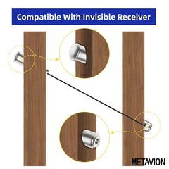 Metavion 10 Pack 7/16″ ID Angle Beveled WasherT316 Stainless Steel, 2535 Degr…