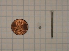 300 WIRE NAILS #17 x 1-1/4″ LONG,STEEL,1/8″ HEAD DIAMETER,0.0540″ SHANK DIAMETER