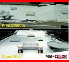 Polyurethane Waterproofing Resin Paint for Camper Roofs Kg 6 Colors
