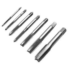 7pcs Male Thread Tap Set Metal Meters Drill Bit M3 M4 M5 M6 M8 M10 M12 Metric