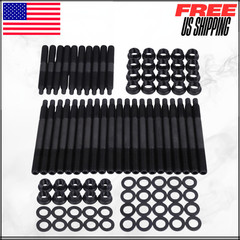 Cylinder Head Stud Bolt Kit 12-Point For Chevy 4.8L 5.3L 5.7L 6.0L LS1 LS3 LS6
