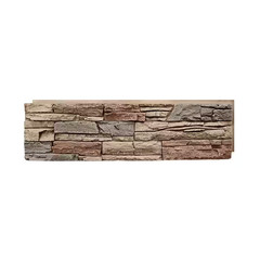 42 in. W x 12 in. L Desert Sunrise Faux Stone Panel Siding NEW