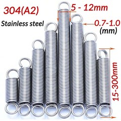 0.7-1 mm Wire dia Expansion Spring Tension Extension Expanding Extending Springs