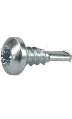 Power Pro Metal Screws, Self-Drilling, Pan Head, 10-16 x 5/8-In., 142-Ct.