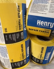 Henry Roof Repair Fabric 6 Rolls 4 X150’ NEW Flexible Roof Repair Kit