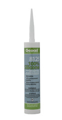 Geocel GC68113 8125 100% Silicone High Performance Acetoxy Cure Sealant, Black,