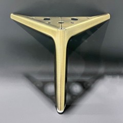 Smaxcn 6″ Brushed Gold Metal Furniture Legs (4-Pack) – Modern Style 15cm