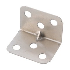 10Pcs Stainless Steel L-Shaped Corner Code Connectors Furniture Plate Hardware