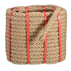 Natural Jute Rope 25/32″ x 100Ft Thick Twisted Manila Rope Multipurpose