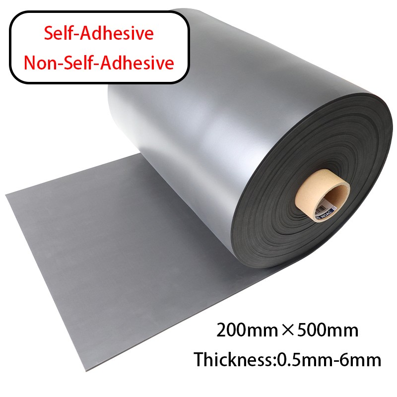 Black PU Plain Sponge Padding Foam Rubber Sheet Mat 200mm×500mm 0.5mm-6mm Thick