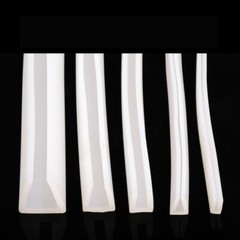 U Channel Edging Trim Seal U-Shaped Bumper Slot Width 1-15mm Silicone Rubber