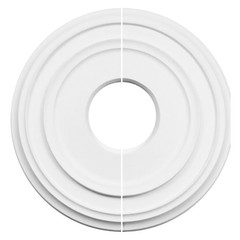 Lightweight and Waterproof 12 PU Medallion for Ceiling Fans Long lasting Style