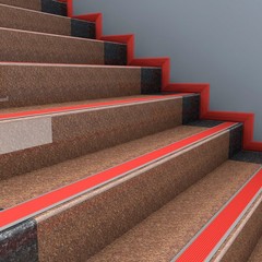 1M PVC Anti-Slip Self-adhesive Step Sticker Stair Floor Safety Strip 3/4/5/6mm