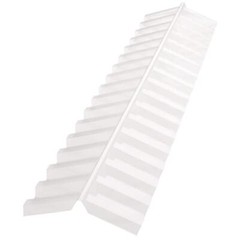 Suntuf 4 ft. Clear Polycarbonate Roof Ridge Cap Flashing Panel Accessories