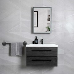 DGYB 17″ Matte Black Suction Cup Towel Bar Holder Stainless Steel Bathroom