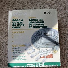 14100 100Ft 500W 120V Roof And Gutter De-icing Cable