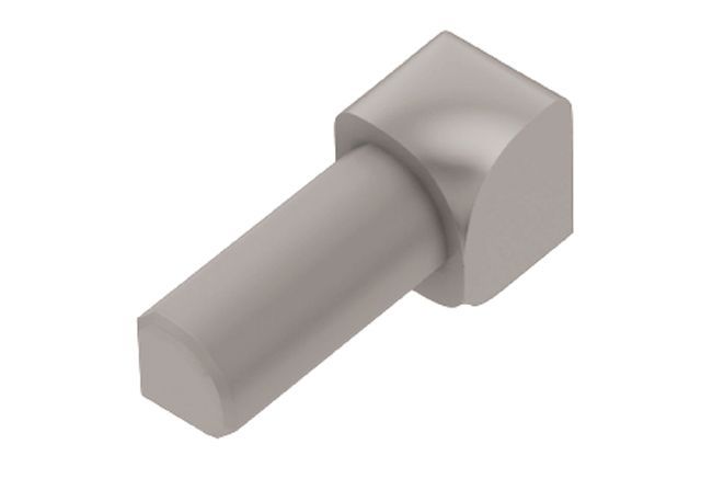 Schluter RONDEC – 3/8″ Inside Corner PVC – Classic Grey – (I/PRO 100 PG)