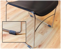 Wrap Around Floor Savers, Gray Pack of 16