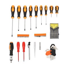 4-Compartments Hardware Tool & Luggage Kit Trolley Case Tool Box Hand Tool Kit