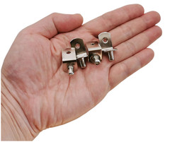Shelf Support Pegs, 50 Pcs Shelf Pegs with Hole, 5Mm (1/5 Inch) Cabinet Shelf Br