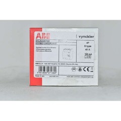 ABB Puro RCCB Differenziale 440/100 4 Pole Type A S 40 Amp 100 mA