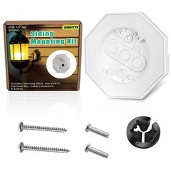Qishiyi Vinyl Siding Mounting Blocks Kit,Siding Mounting Block with Built-in …
