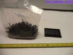 Qty = 400: (8 Packs of 50): Deckorators Black Railing Connector P/N 140695