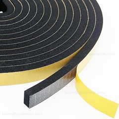 Neoprene Self Adhesive Backed Foam Sponge Strip Roll Sheet Tape Sticky Seal EPDM