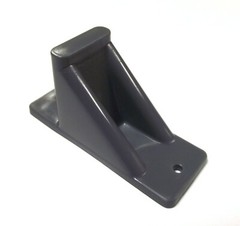 Dark Grey Plastic Mini Roof Snow and Ice Guard- Multi-Pack Stop Sliding Snow