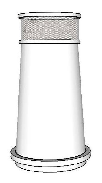 Biloxi Kynar Colored Metal Chimney Pot