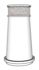 Biloxi Kynar Colored Metal Chimney Pot