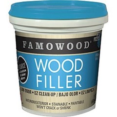 Famowood 40022106 24oz Birch Solvent Free Wood Filler-1PK