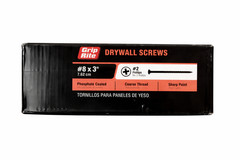 GRIP-RITE Drywall Screws #6 x 1 5/8” Philips Coarse Thread [5 Pounds-373 Screws]
