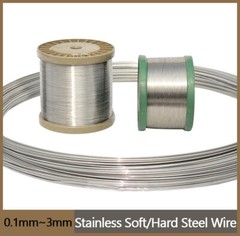 304 Stainless Steel Wire Soft/Hard Steel Wire Single Rustproof Durable 0.1mm~3mm