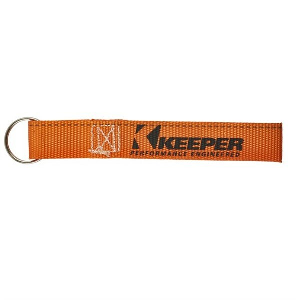 KEEPER 05290 Wristlet Orange 7-1/2-inch Key Chain w/ 4-inch Loop