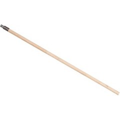 Dynamic 00369 60″ x 1-1/8″ Wooden Extension Pole w/Metal Threaded Tip