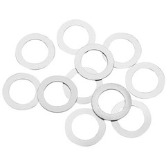 1/2 X 28 Barrel Shim Kit for Muzzle Brake Alignment Set .223/5.56Mm (44 Pack, 11