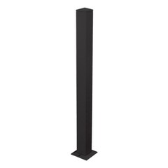 Superior Aluminum Series 9000 Railing Post – 36in. High – Black